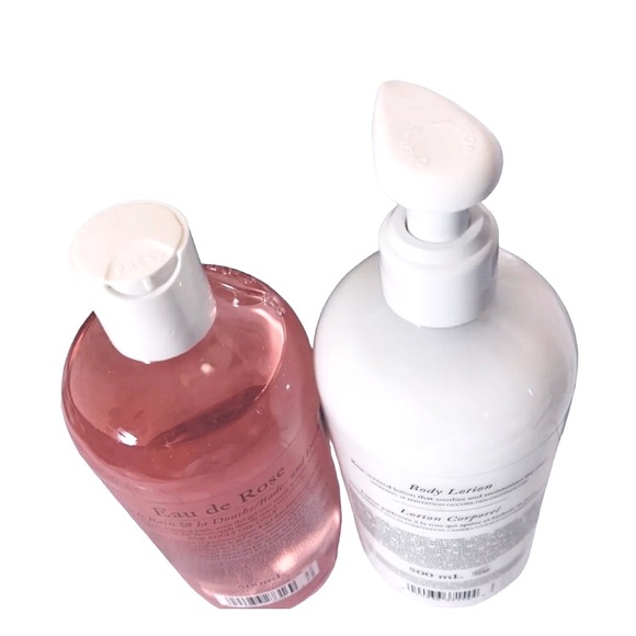 Crabtree & Evelyn Rosewater Body Lotion & Bath & Shower Gel l’Eau de Rose NEW - Picture 2 of 2
